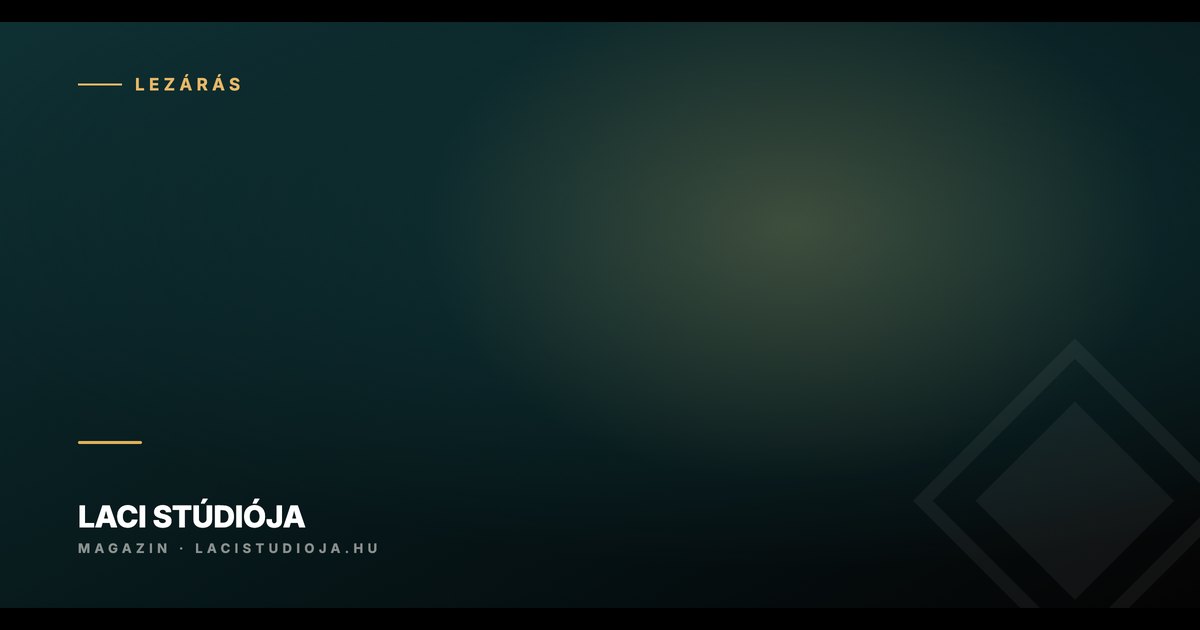 A búcsúk és lezárások művészete