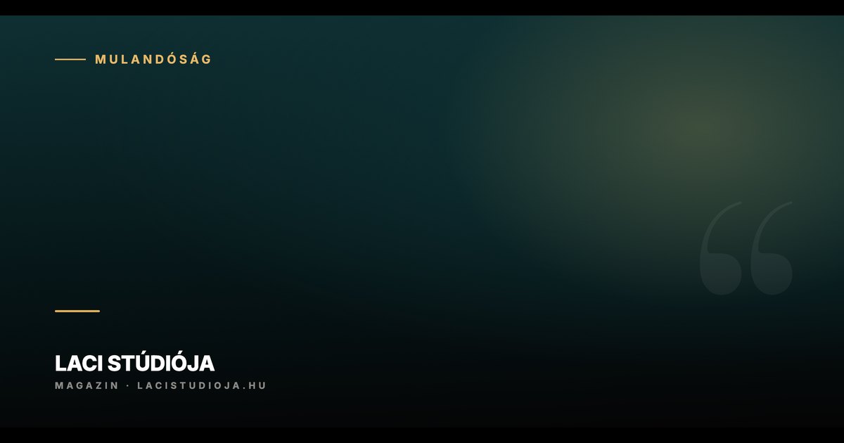A halál tudata, ami megtanít élni