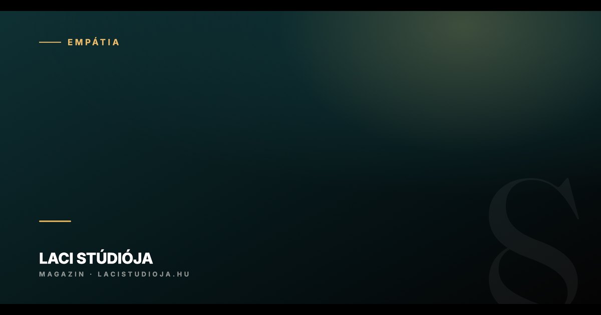 Amikor túl sokat érzel — az empátia terhe