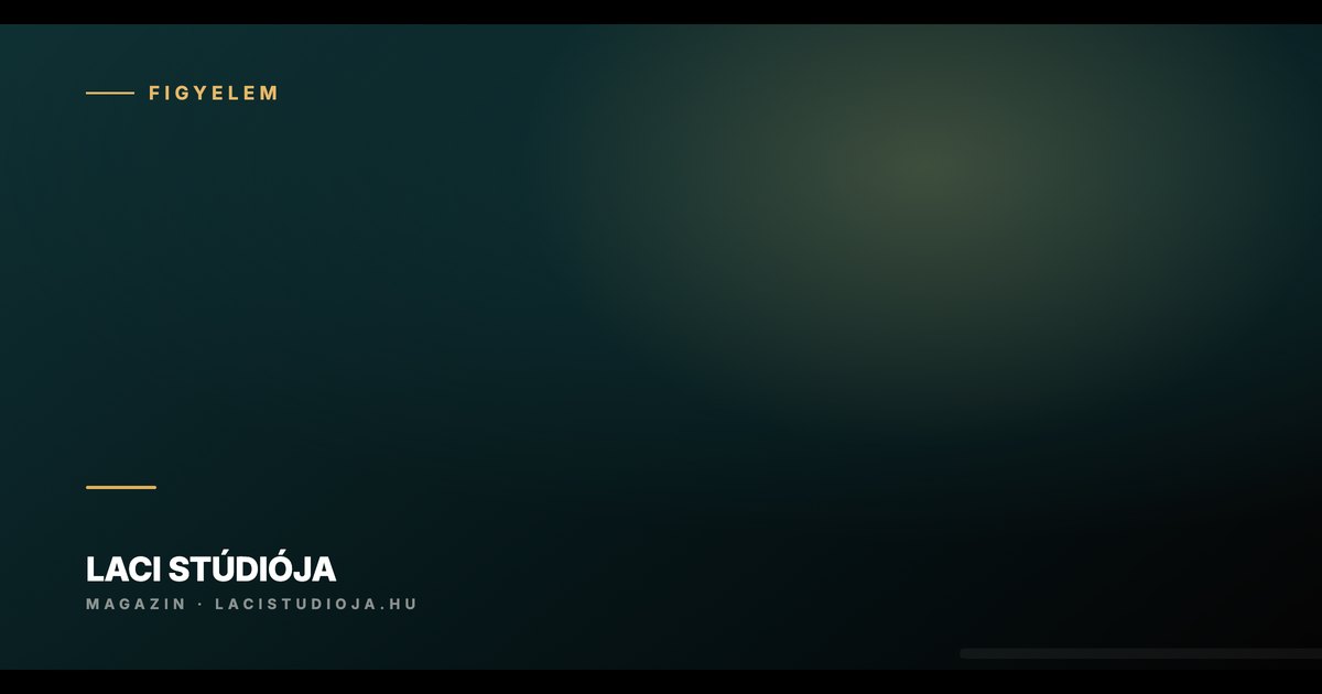 A digitális zaj: hogyan vedd vissza a figyelmedet?